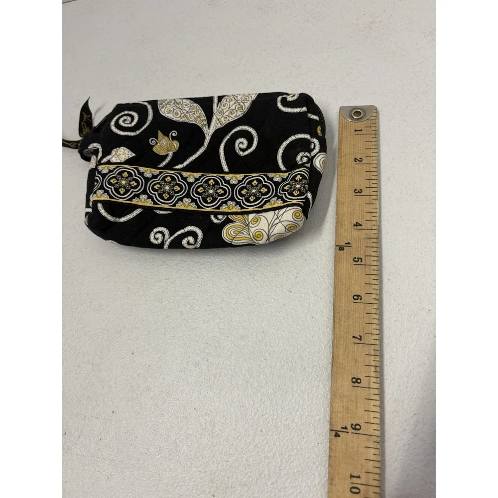 Vera Bradley‎ Cosmetic Bag Yellow Bird Makeup Travel Floral Organizer